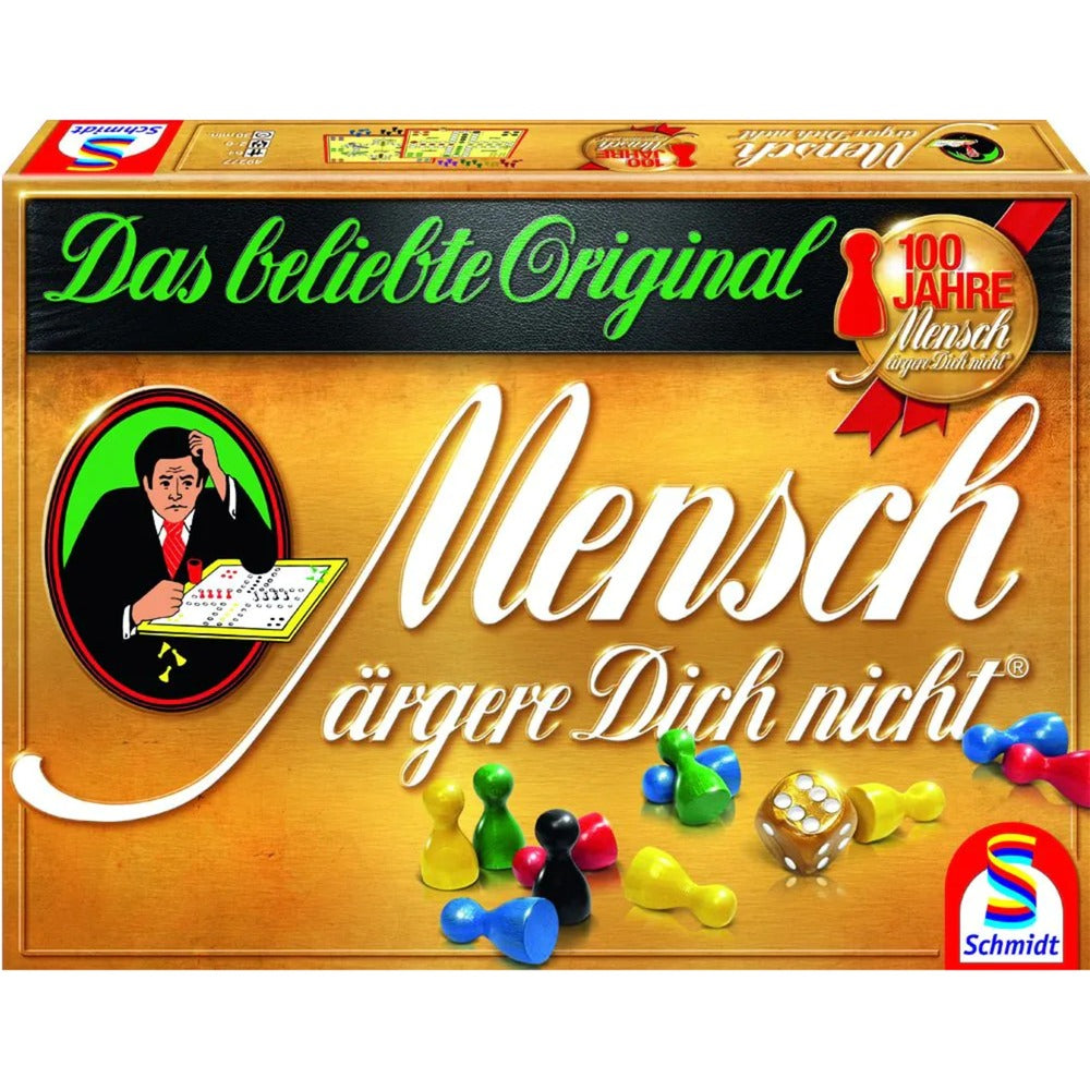 Schmidt Spiele Mensch ärgere Dich nicht - Gold-Edition, Brettspiel