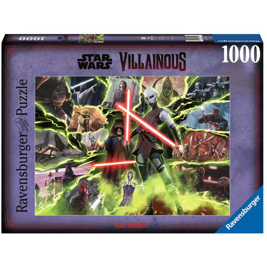 Ravensburger Puzzle Star Wars Villainous: Asajj Ventress (1000 Teile)