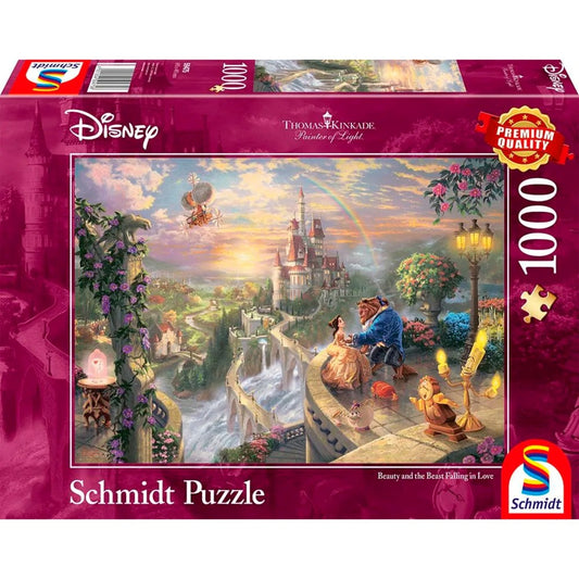 Schmidt Spiele Thomas Kinkade Studios: Disney Dreams Collection -Die Schöne und das Biest (1000 Teile)