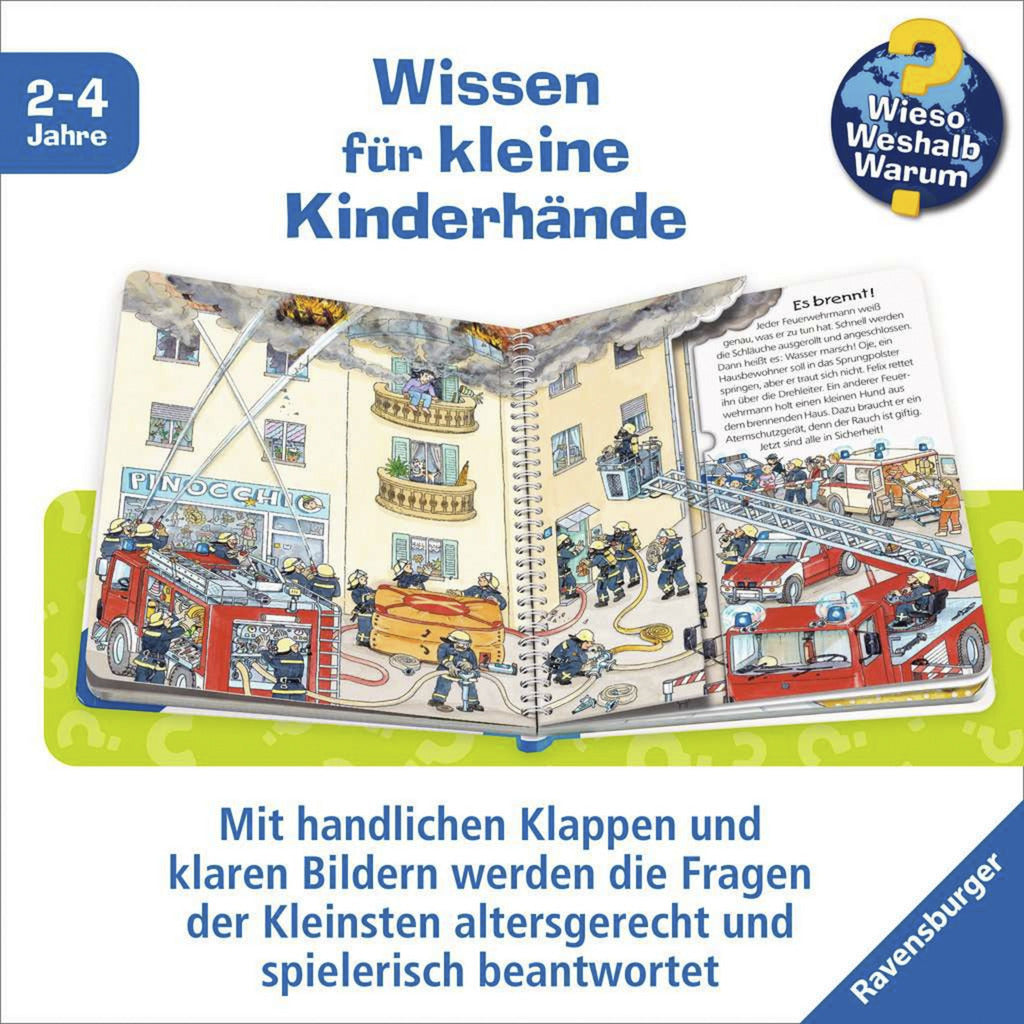 Wieso? Weshalb? Warum? junior Band 2 - Die Feuerwehr, Lernbuch