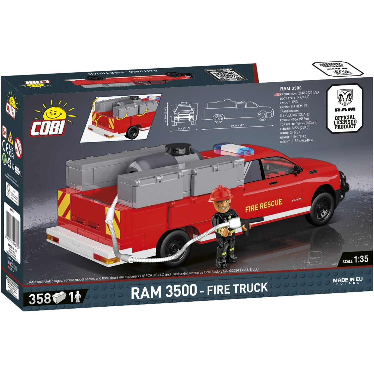 RAM 3500 Fire Truck, Konstruktionsspielzeug