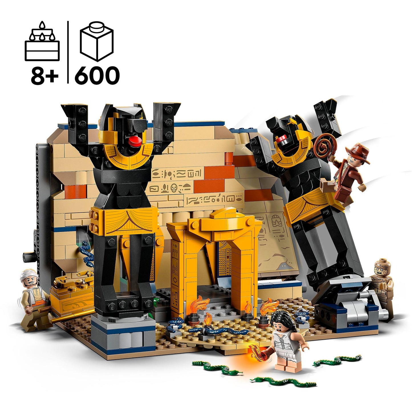 LEGO 77013 Indiana Jones Flucht aus dem Grabmal, Konstruktionsspielzeug