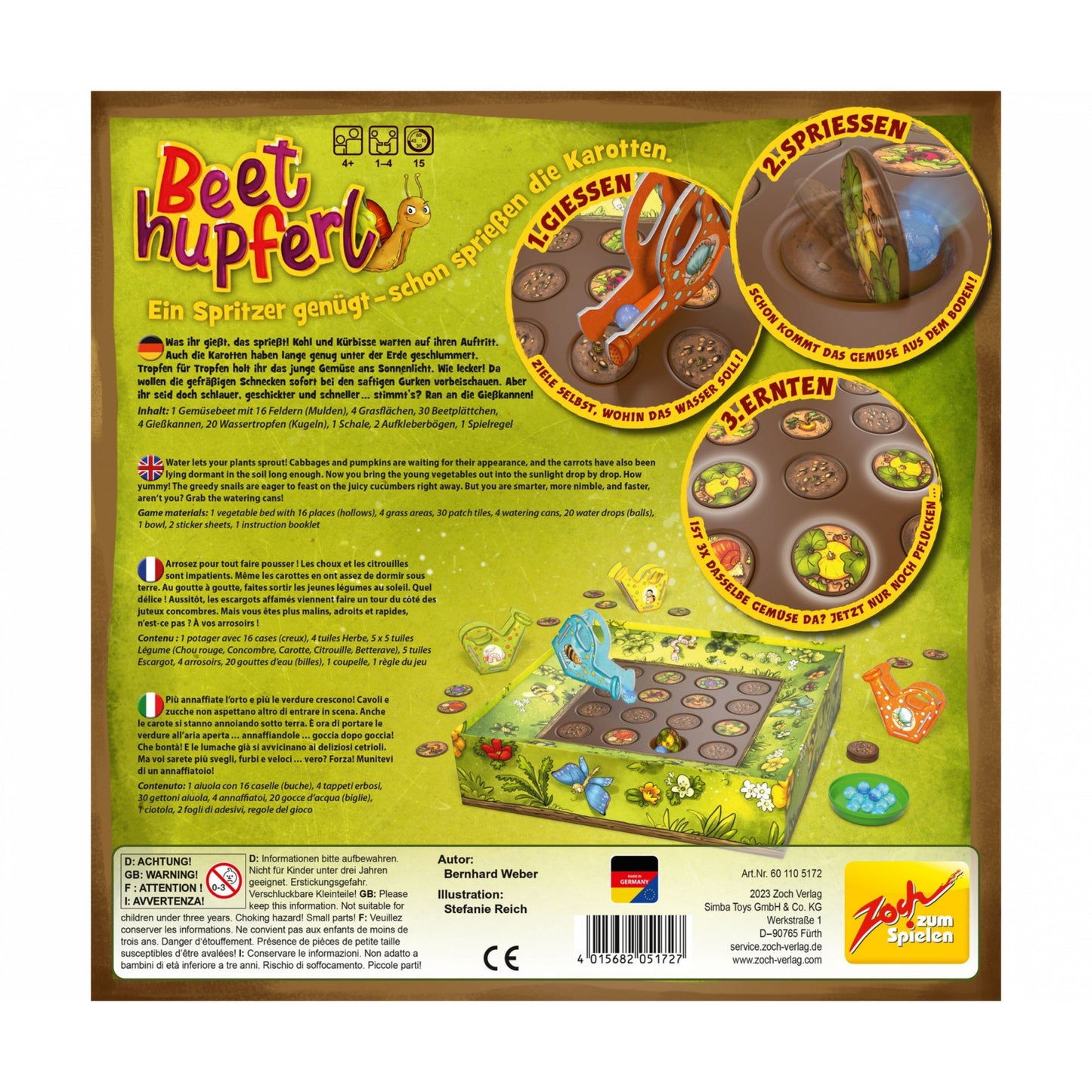 Beethupferl, Brettspiel