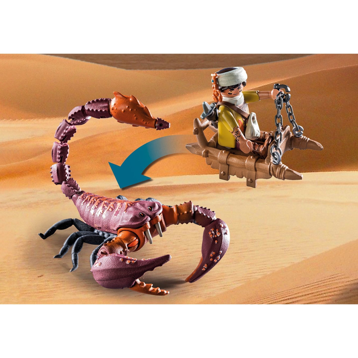 PLAYMOBIL 71024 Novelmore Sal'ahari Sands - Skorpionjagd am Wrack, Konstruktionsspielzeug