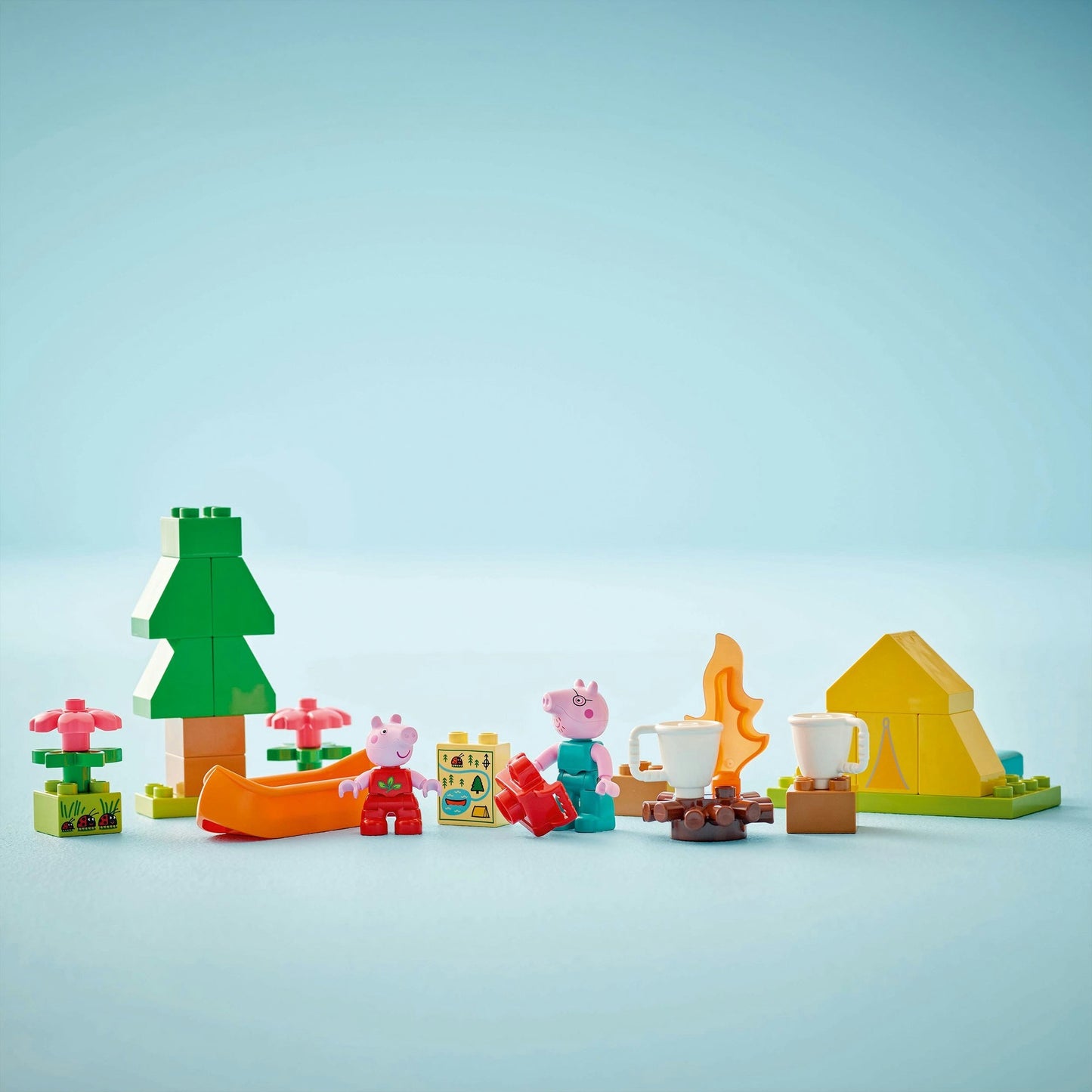 10452 DUPLO Peppa Wutz Campingausflug, Konstruktionsspielzeug