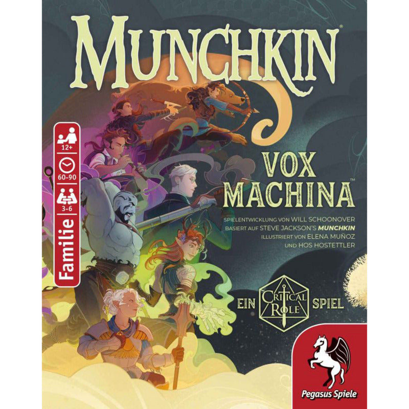 Munchkin Vox Machina, Kartenspiel