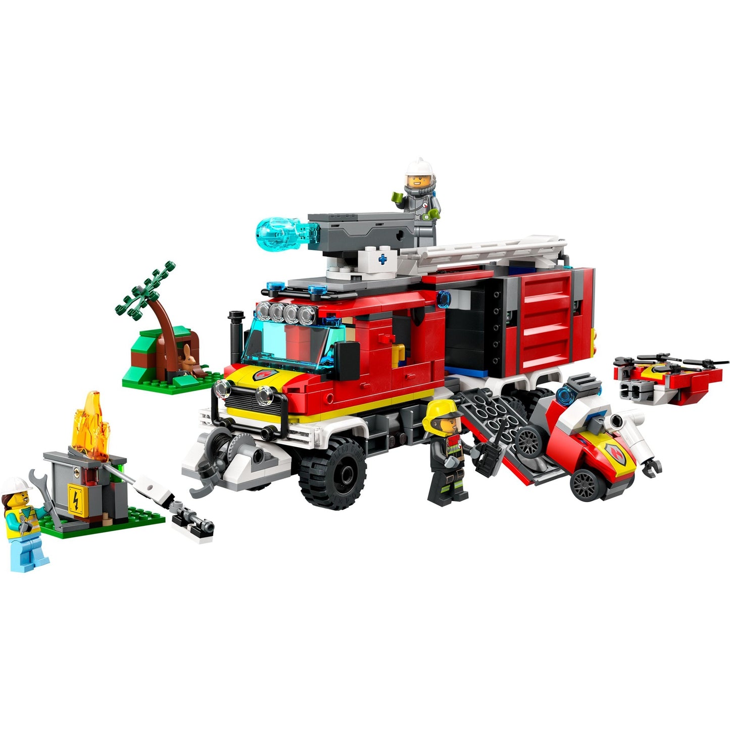 LEGO 60374 City Einsatzleitwagen der Feuerwehr, Konstruktionsspielzeug