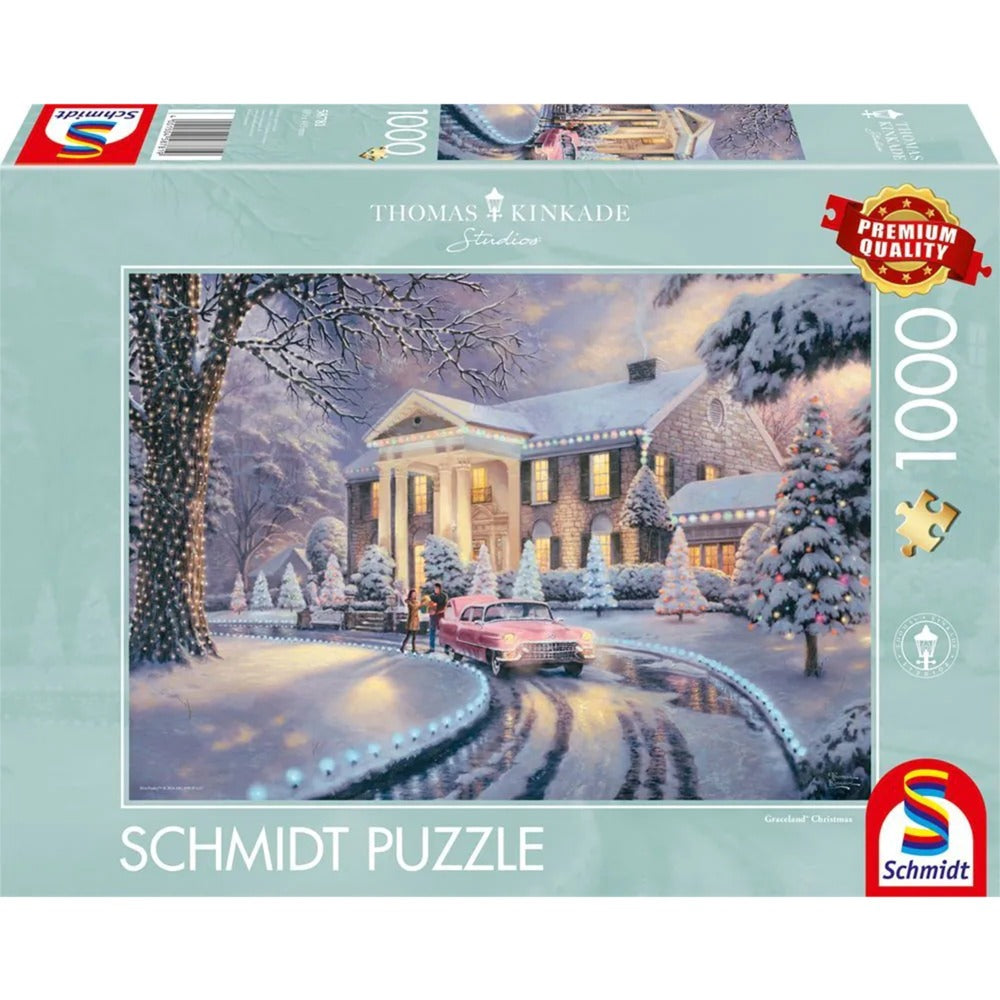 Schmidt Spiele Thomas Kinkade Studios: Graceland Christmas (1000 Teile)