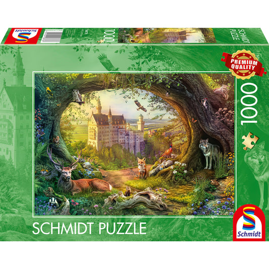 Märchenschloss und Waldzauber, Puzzle