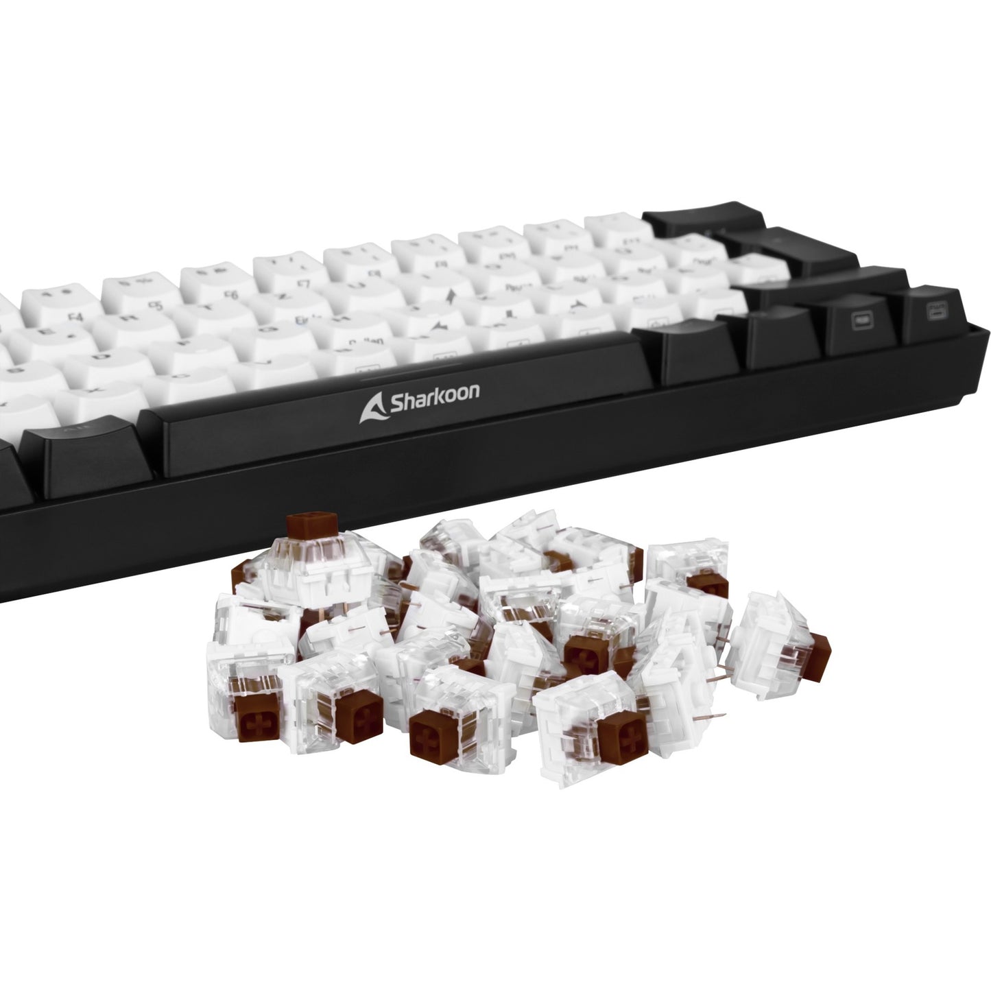 Sharkoon Kailh Box Brown Switch-Set (braun/transparent, 35 Stück)