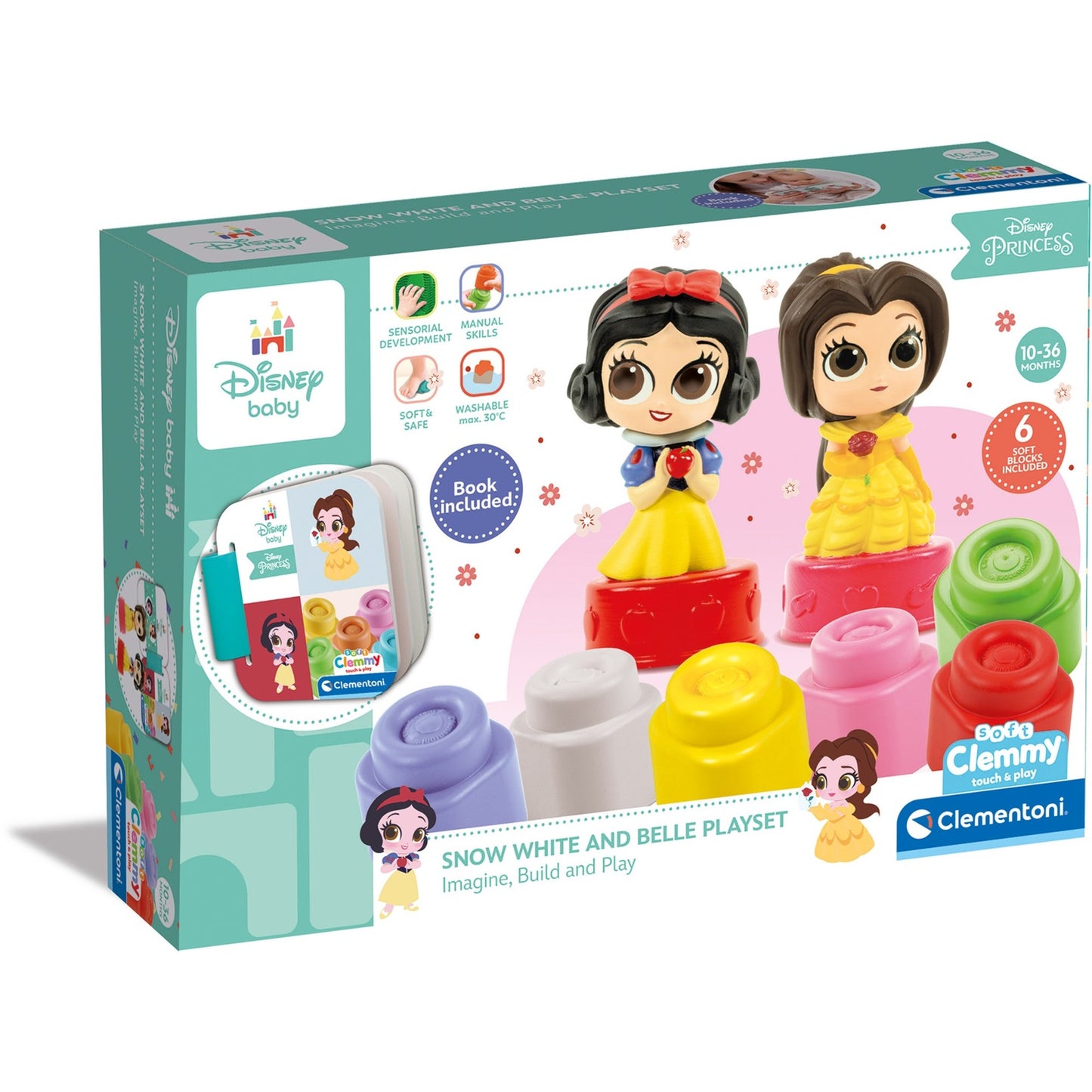 Clementoni Clemmy - Disney Princess Spiel-Set, Geschicklichkeitsspiel