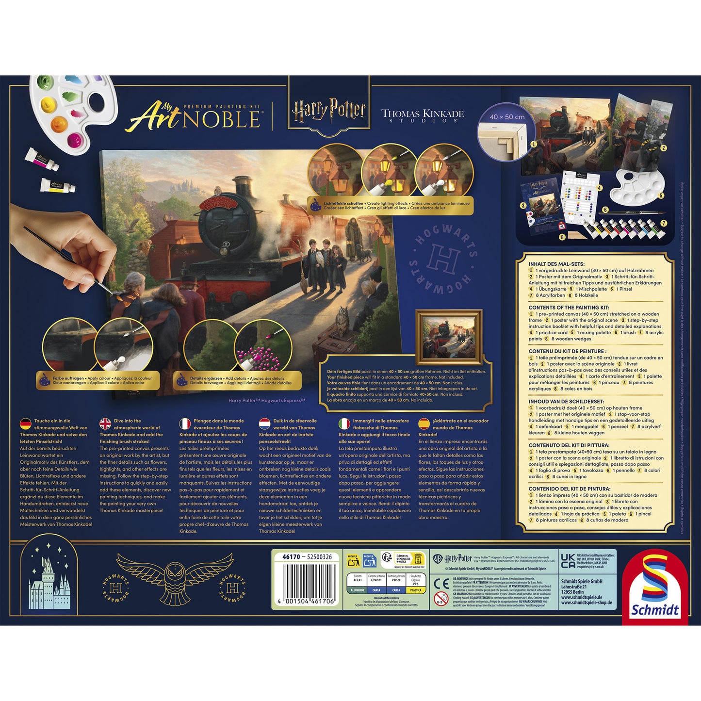 My ArtNOBLE Thomas Kinkade - Harry Potter Hogwarts Express, Malen