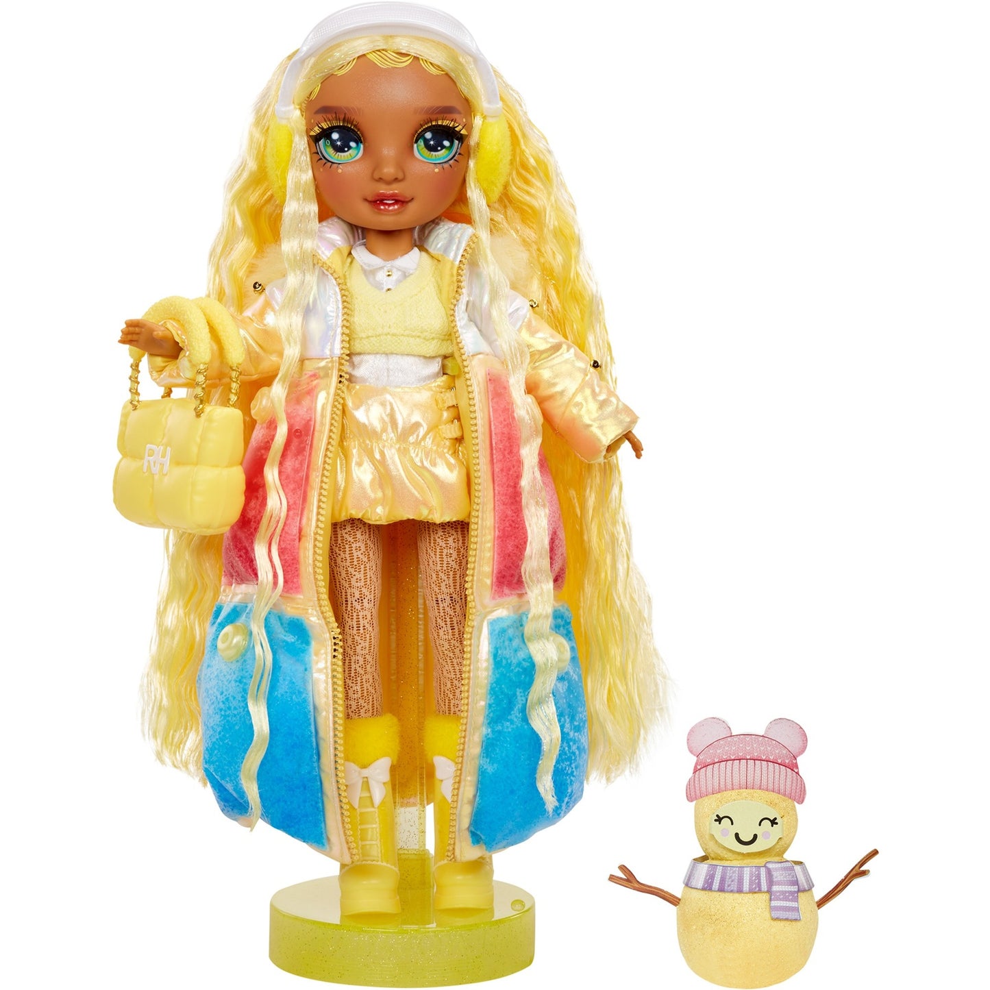 MGA Entertainment Rainbow High Winter Wonderland Doll - Sunny (Yellow)