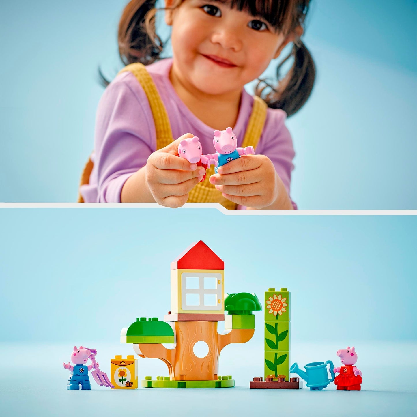 LEGO 10431 DUPLO Peppas Garten mit Baumhaus, Konstruktionsspielzeug