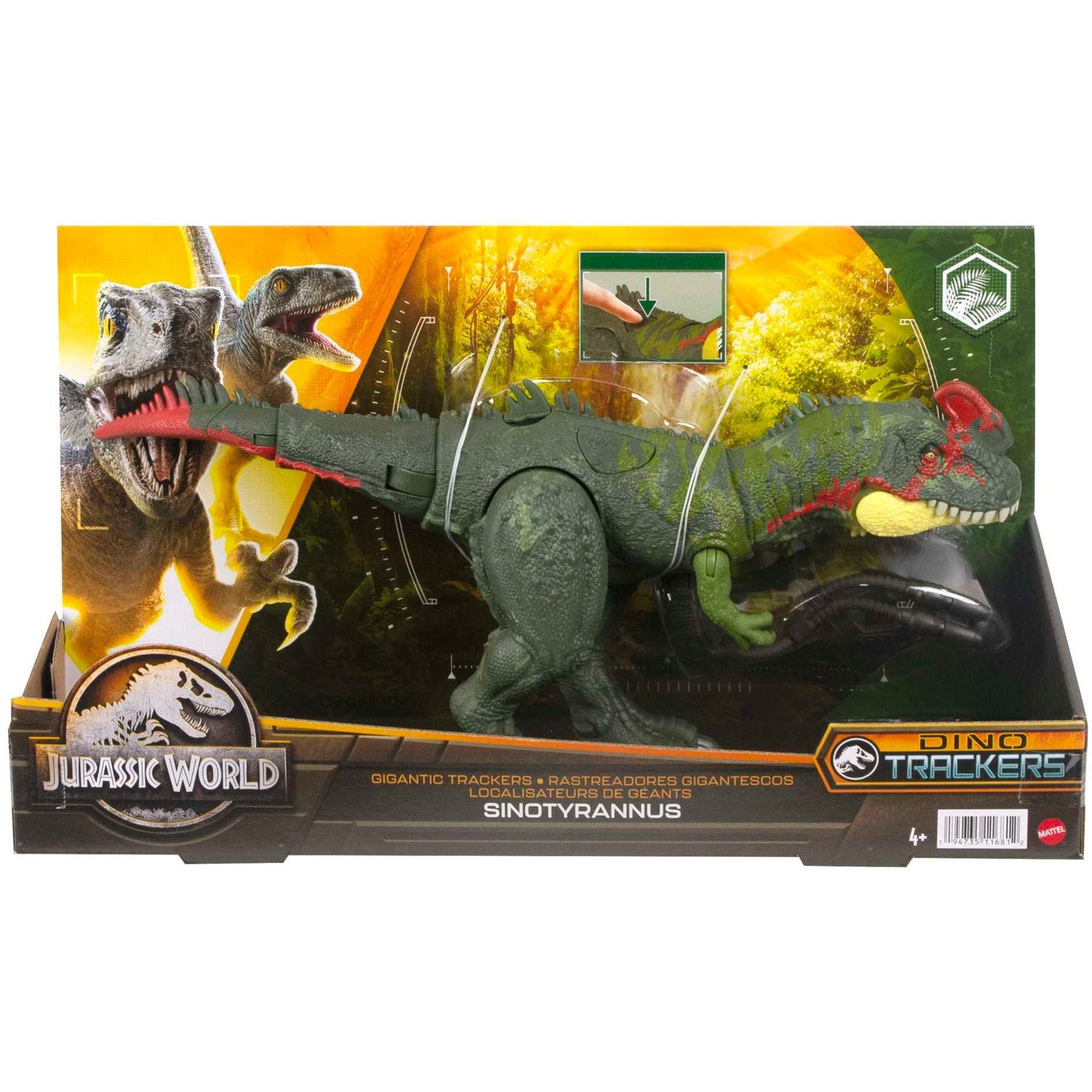 Mattel Jurassic World New Large Trackers - Sinotyrannus