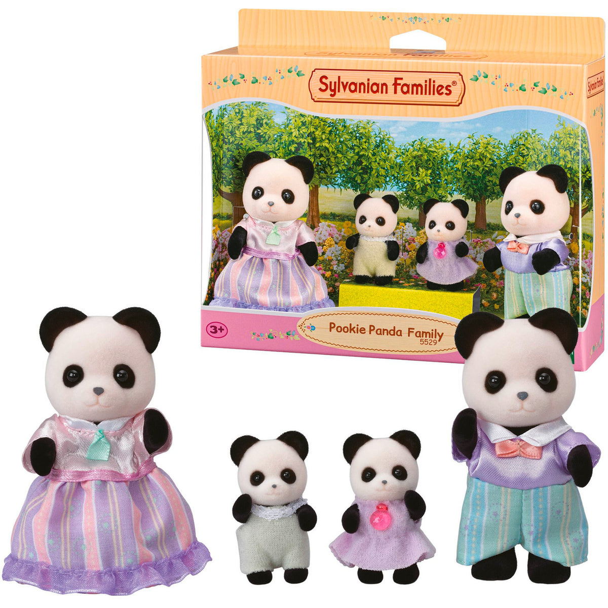 Sylvanian Families - Panda Familie, Konstruktionsspielzeug