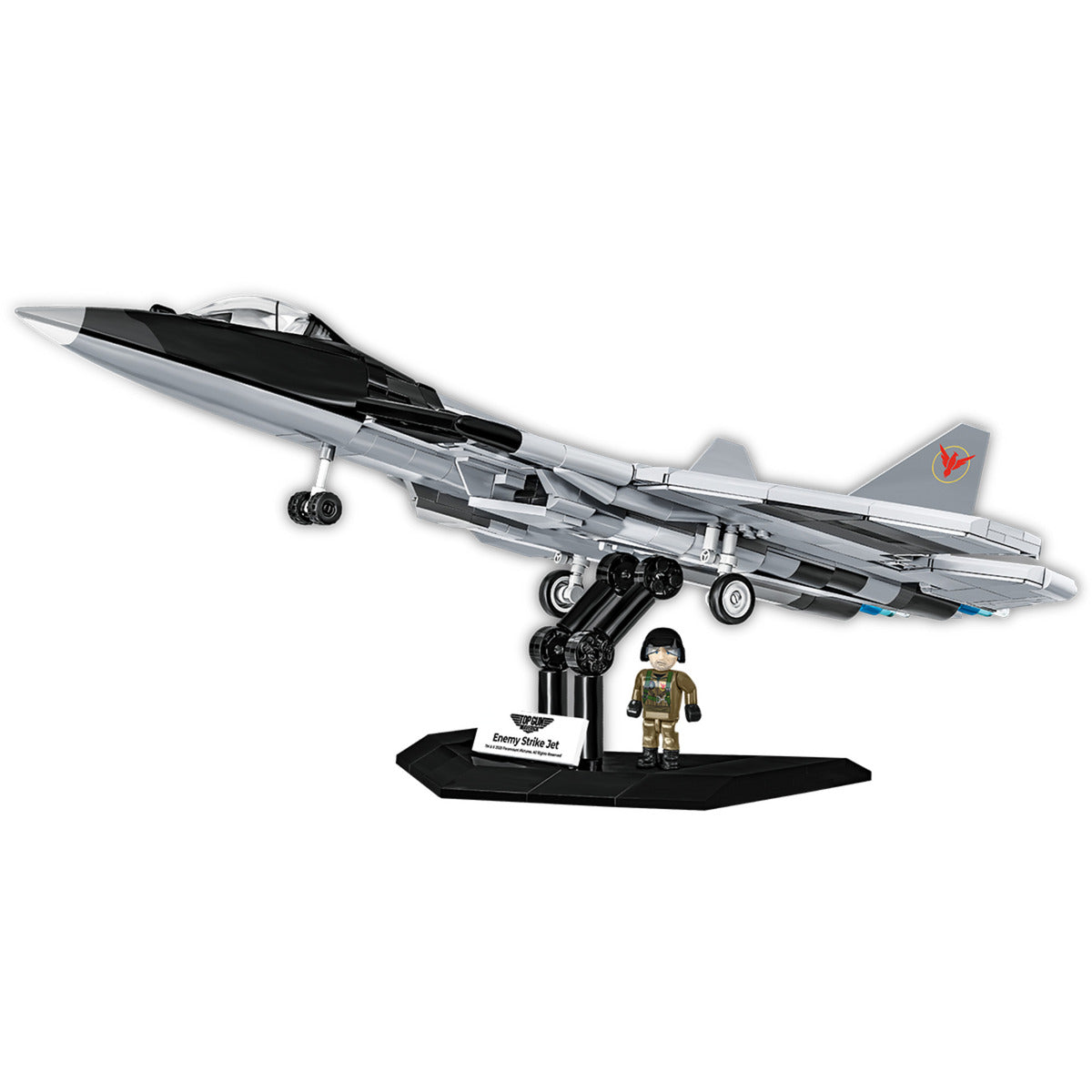 Top Gun Maverick - Enemy Strike Jet, Konstruktionsspielzeug