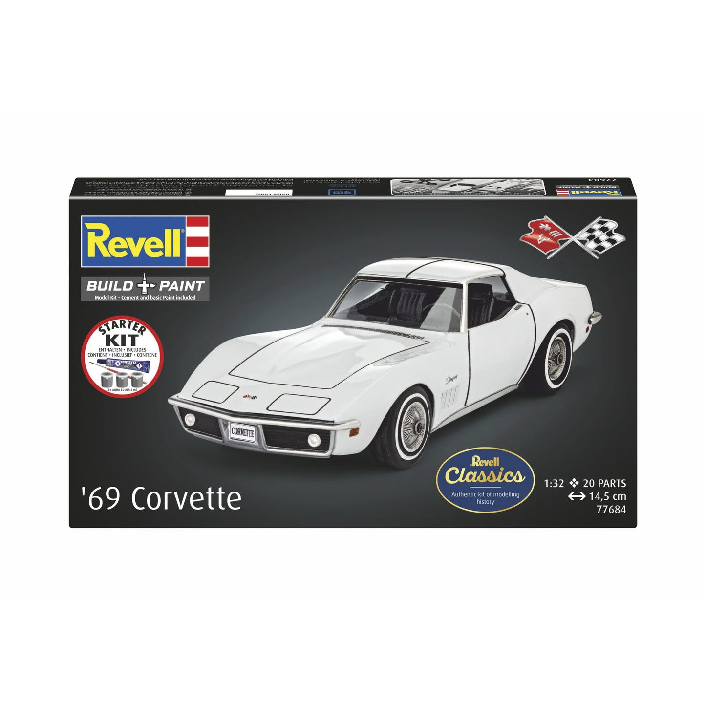 Starter Kit Corvette C3, Modellfahrzeug