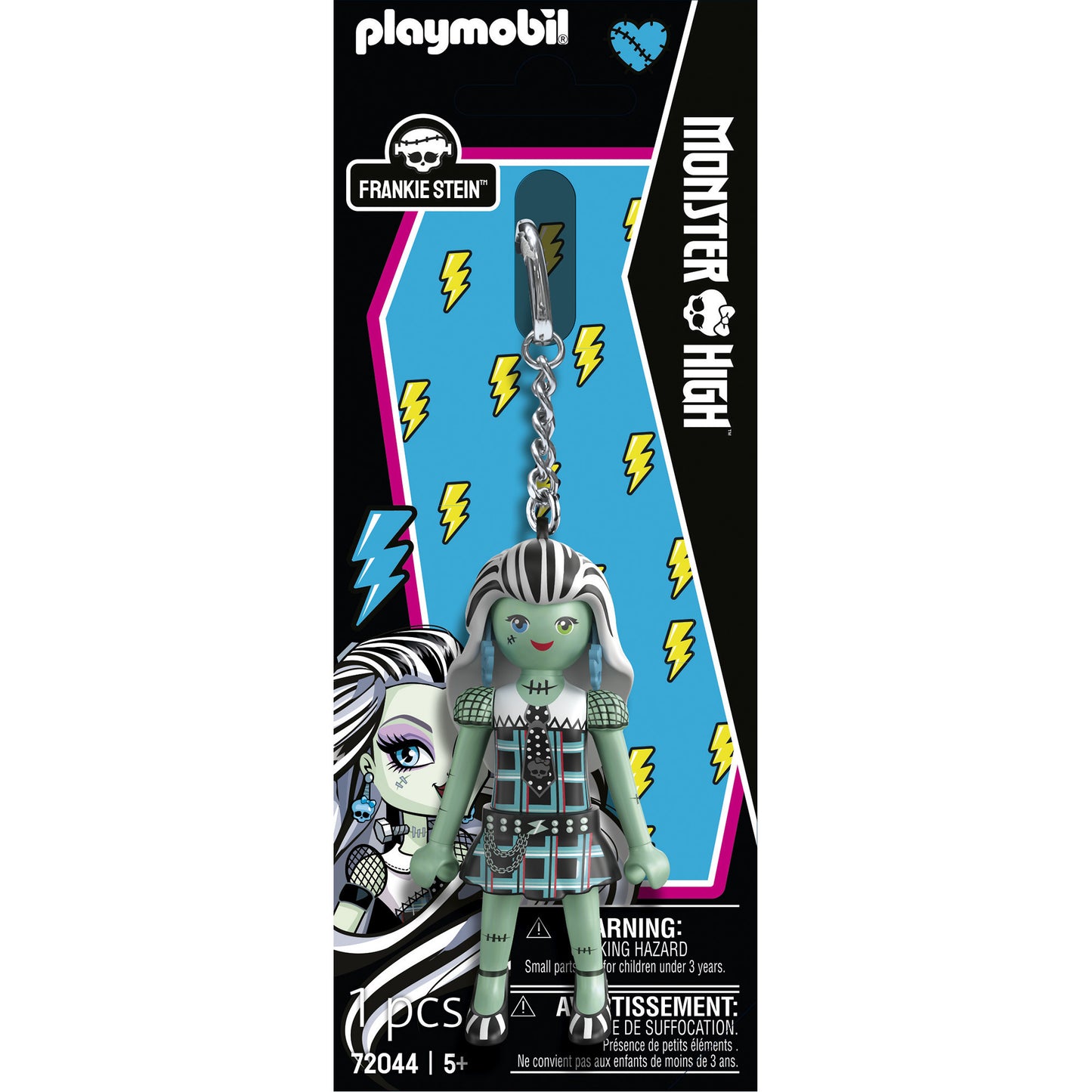 72044 Monster High Frankie Stein Anhänger, Konstruktionsspielzeug