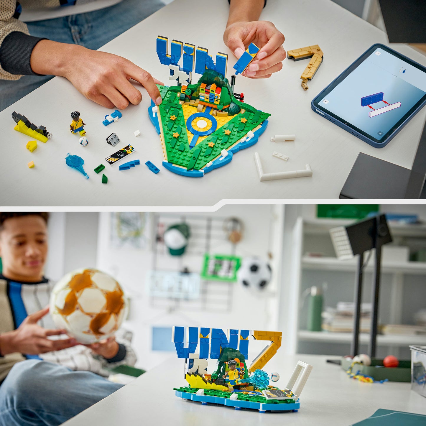 43027 Editions Vini Jr. - Fussball-Highlights, Konstruktionsspielzeug