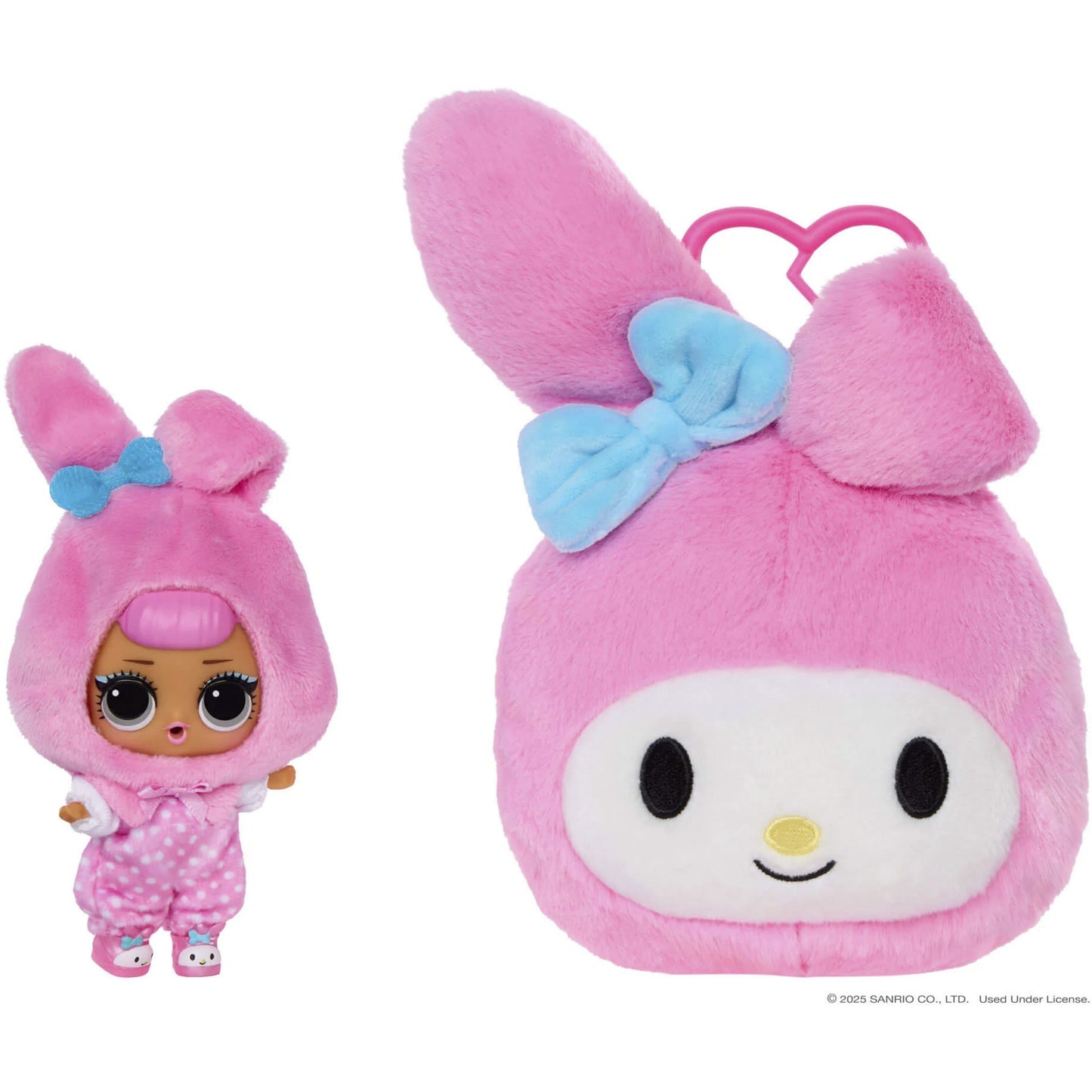 L.O.L. Surprise Loves Hello Kitty Reversible Plush, Spielfigur