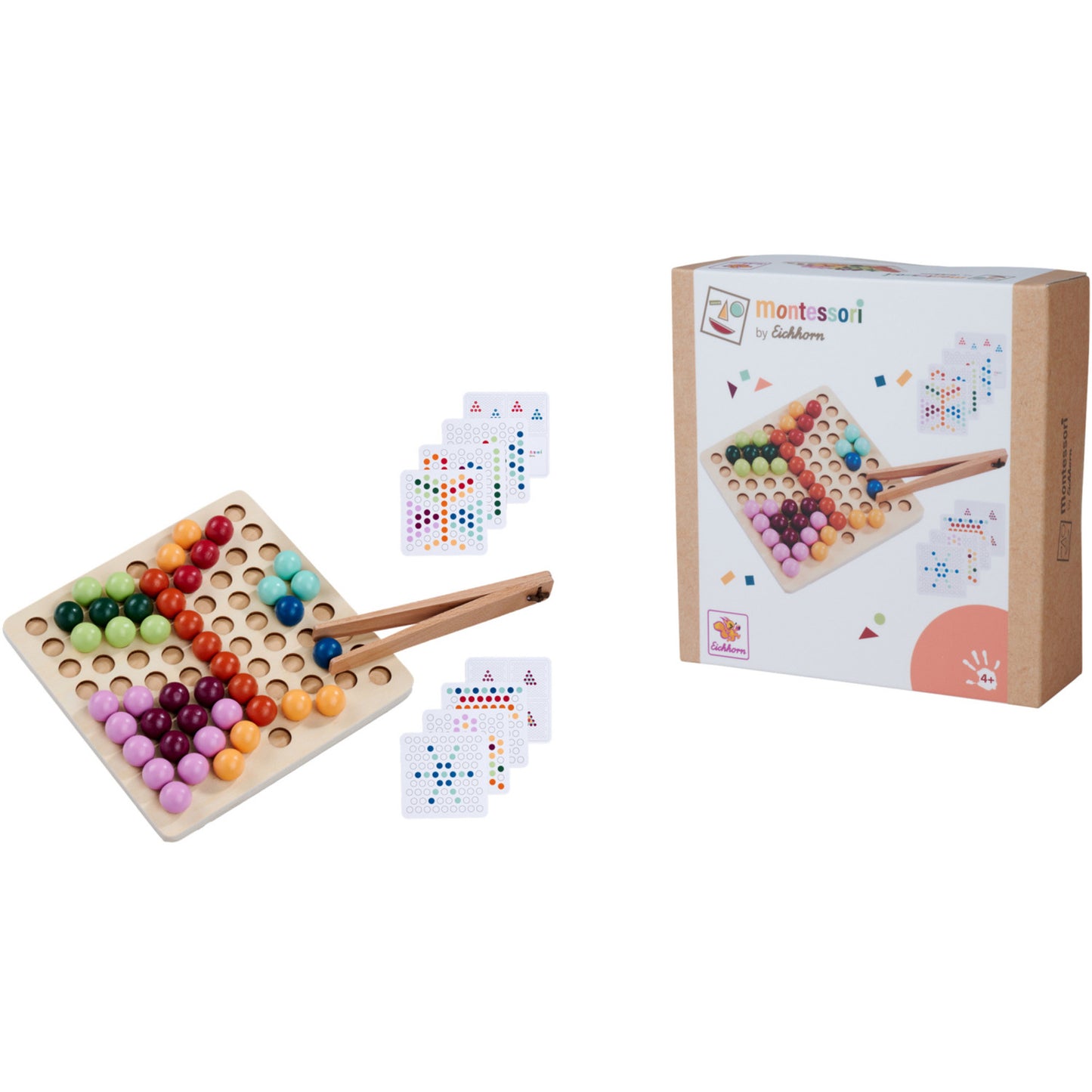 Montessori Sortierperlen, Geschicklichkeitsspiel