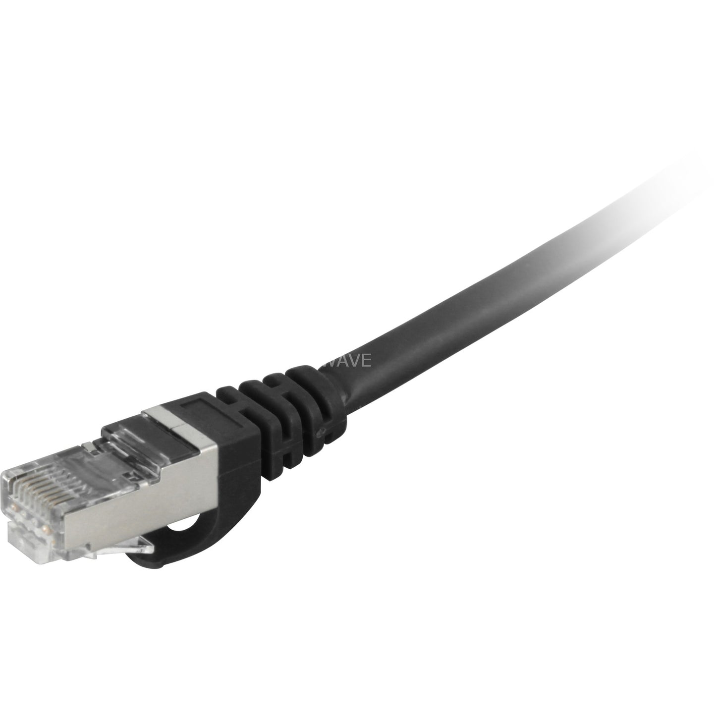 Sharkoon Patchkabel SFTP, RJ-45, mit Cat.7a Rohkabel (schwarz, 1 Meter)