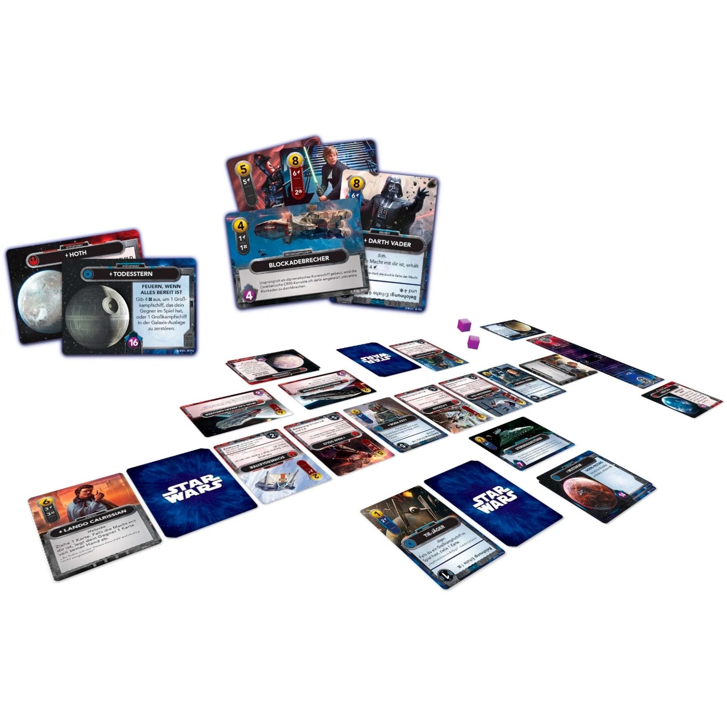 Asmodee Star Wars: The Deckbuilding Game, Kartenspiel