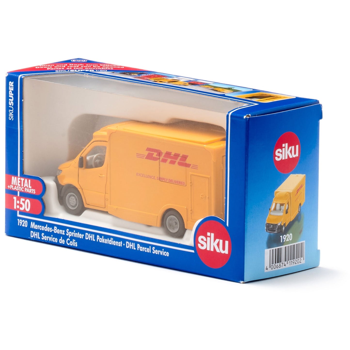 SIKU SUPER Mercedes-Benz Sprinter DHL