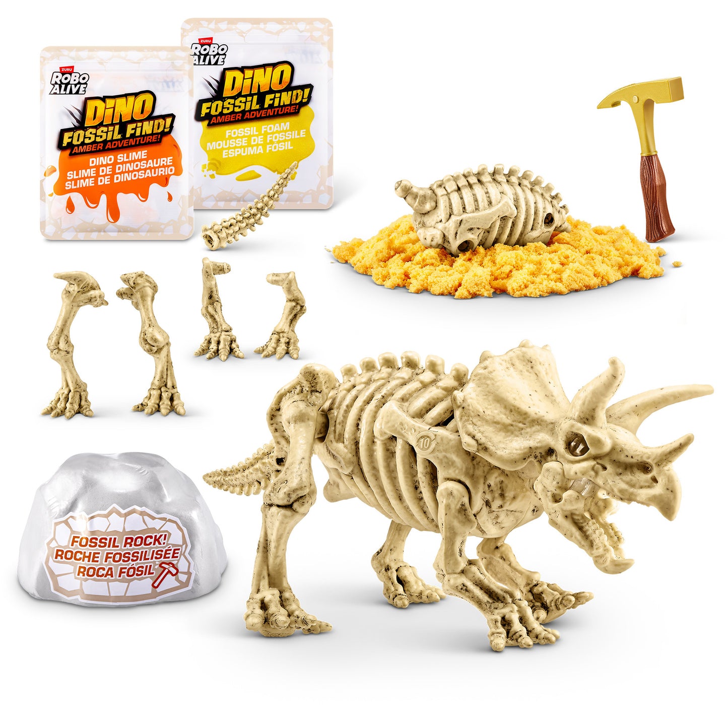Robo Alive - Dino Fossil Find Amber Adventure, Spielfigur