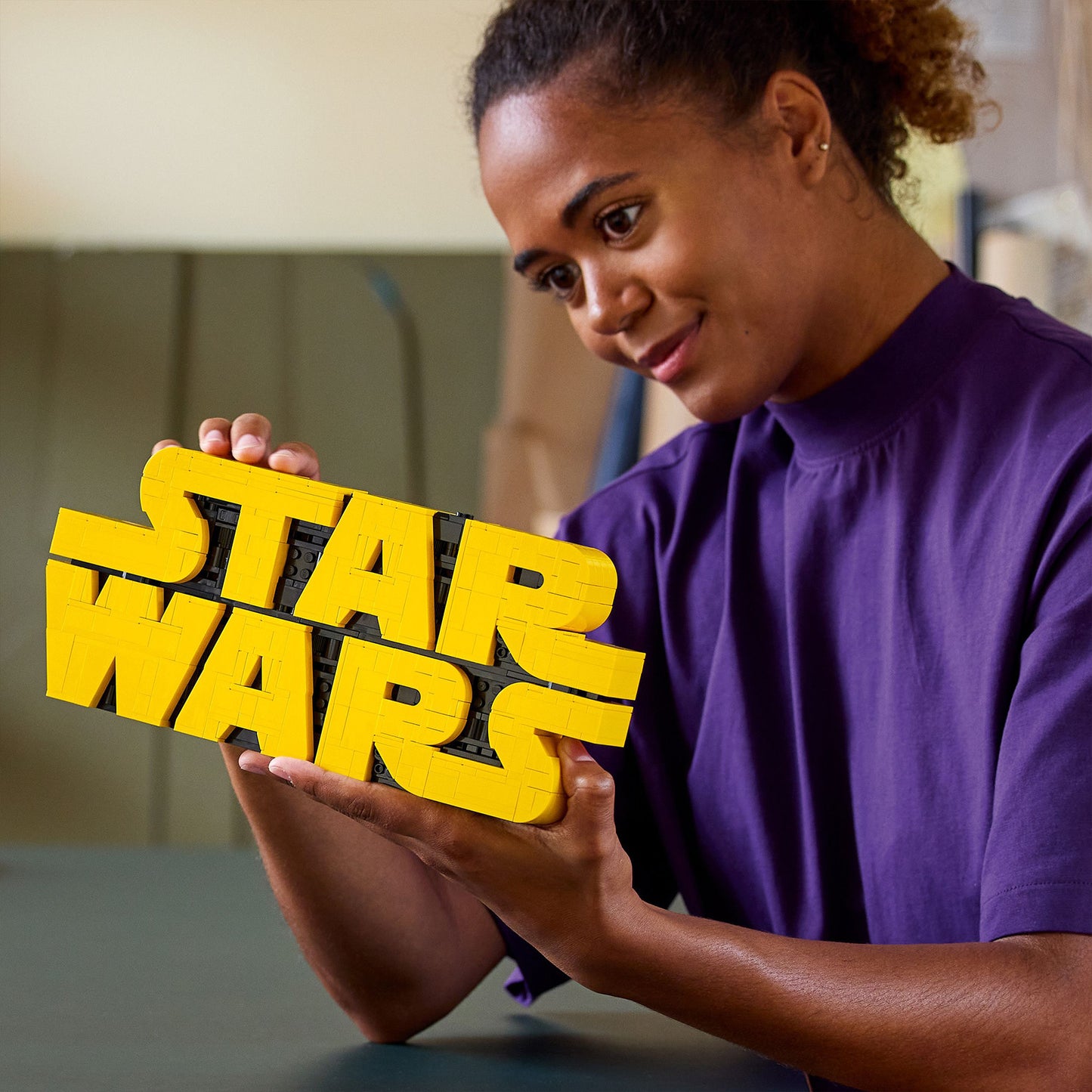 75407 Star Wars Logo aus LEGO Steinen, Konstruktionsspielzeug