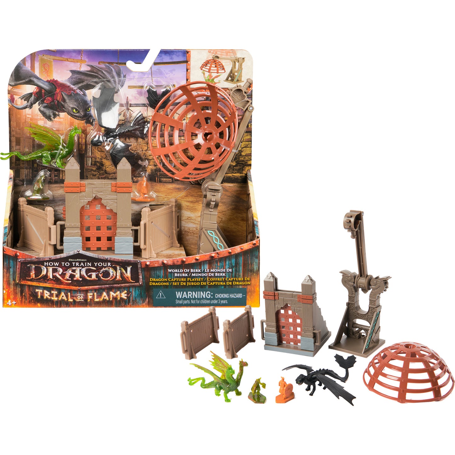 Drachenzähmen leicht gemacht - Drachen-Arena: Drachenfang-Spielset, Spielgebäude