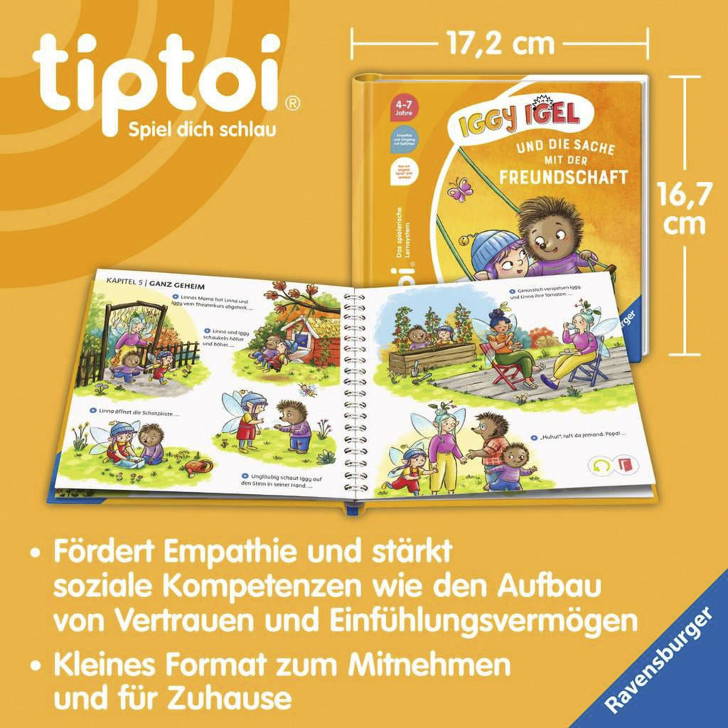 tiptoi Iggy Igel und die Sache mit der Freundschaft, Lernbuch
