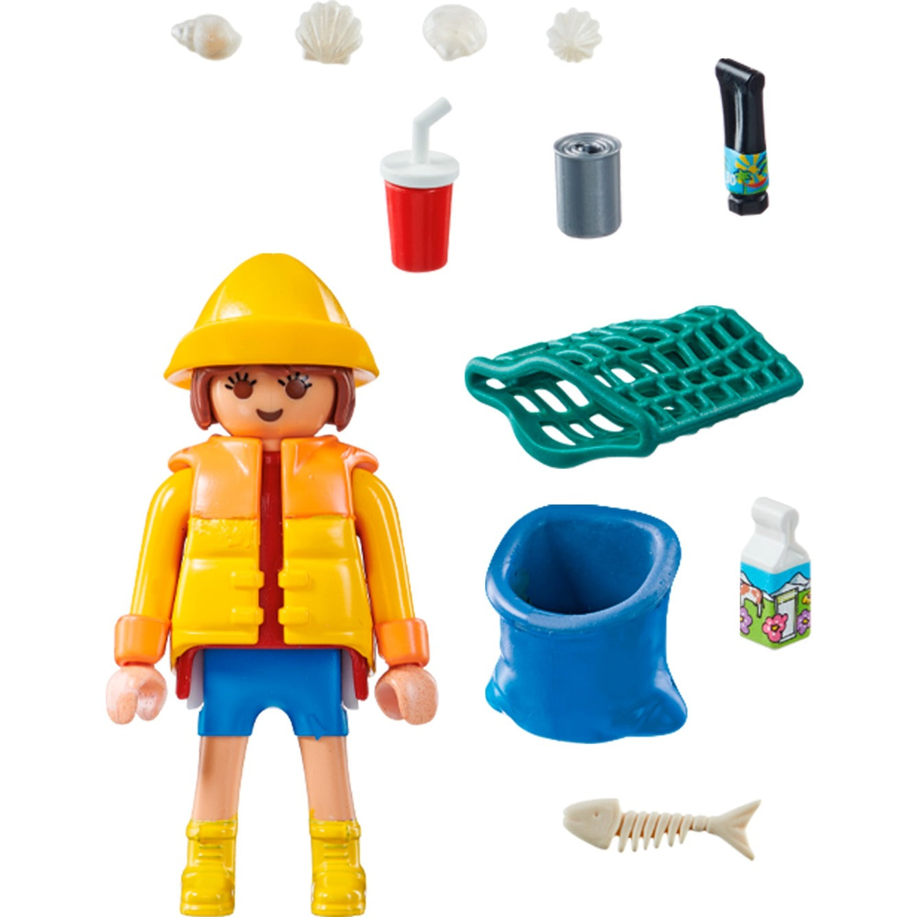 PLAYMOBIL 71163 specialPLUS Umweltschützerin, Konstruktionsspielzeug