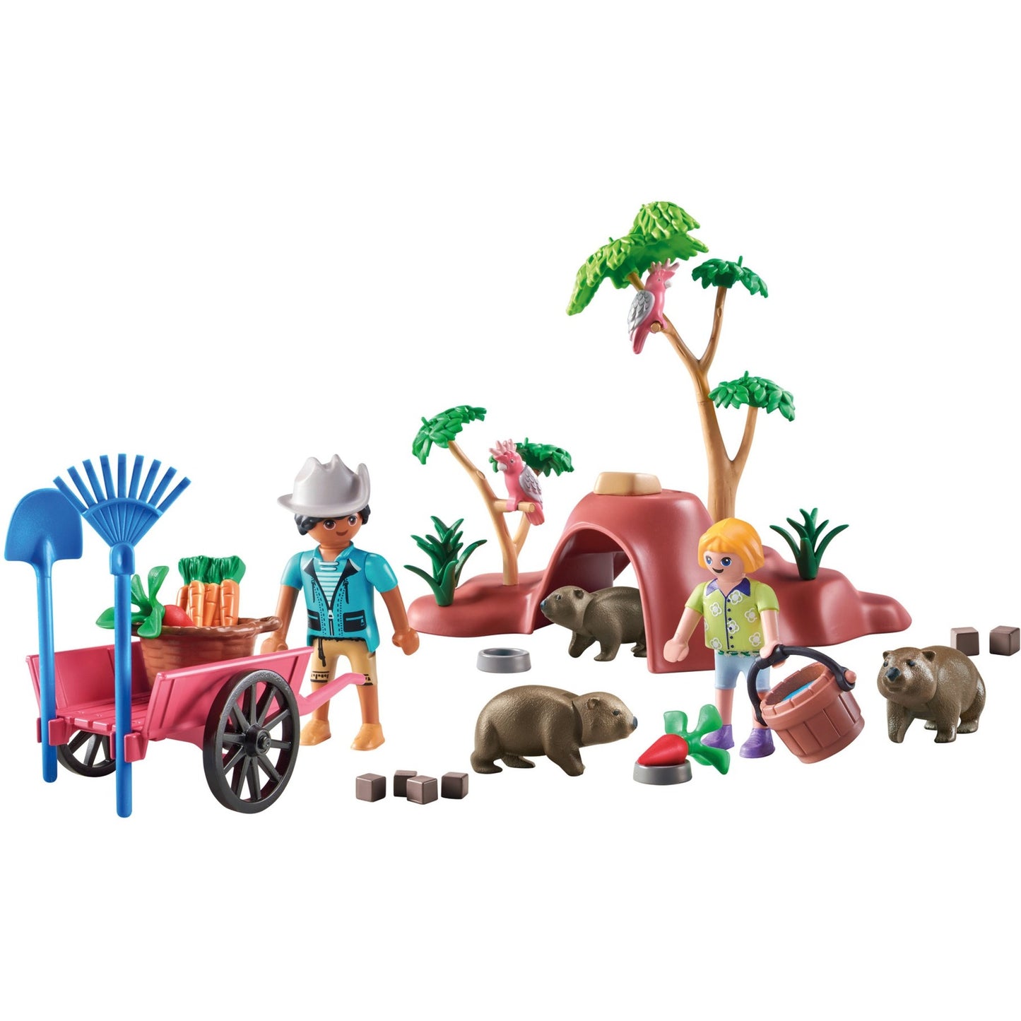 PLAYMOBIL 71625 Wiltopia Wombat Unterschlupf, Konstruktionsspielzeug