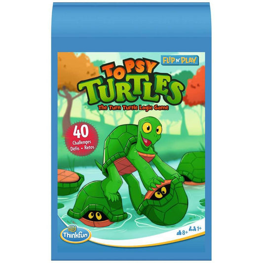 THINK FUN Flip n’ Play - Topsy Turtles, Brettspiel