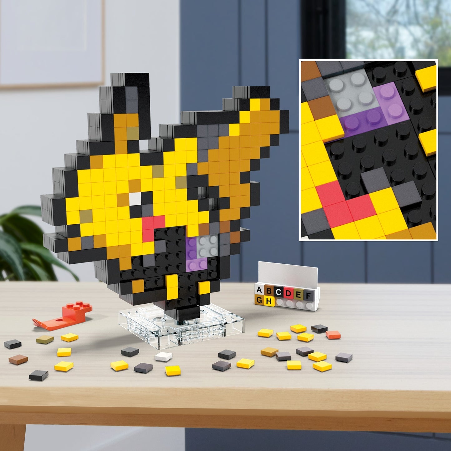 Mattel MEGA Pokémon Pikachu Pixel Art, Konstruktionsspielzeug