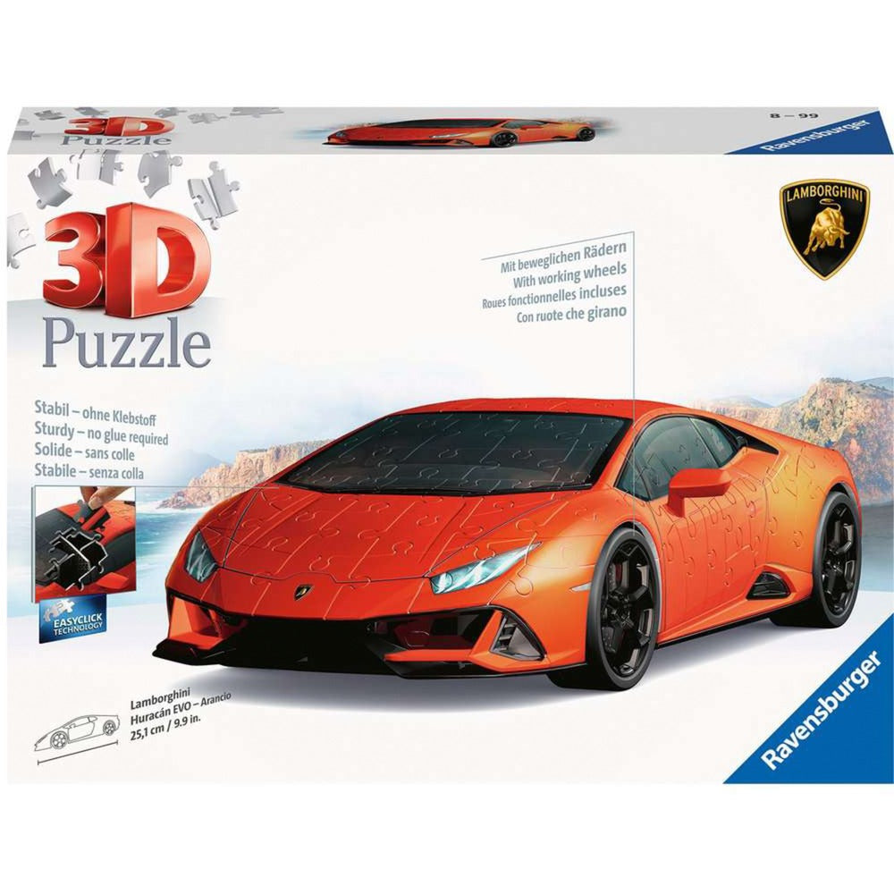 Ravensburger 3D Puzzle Lamborghini Huracán EVO - Arancio (156 Teile)