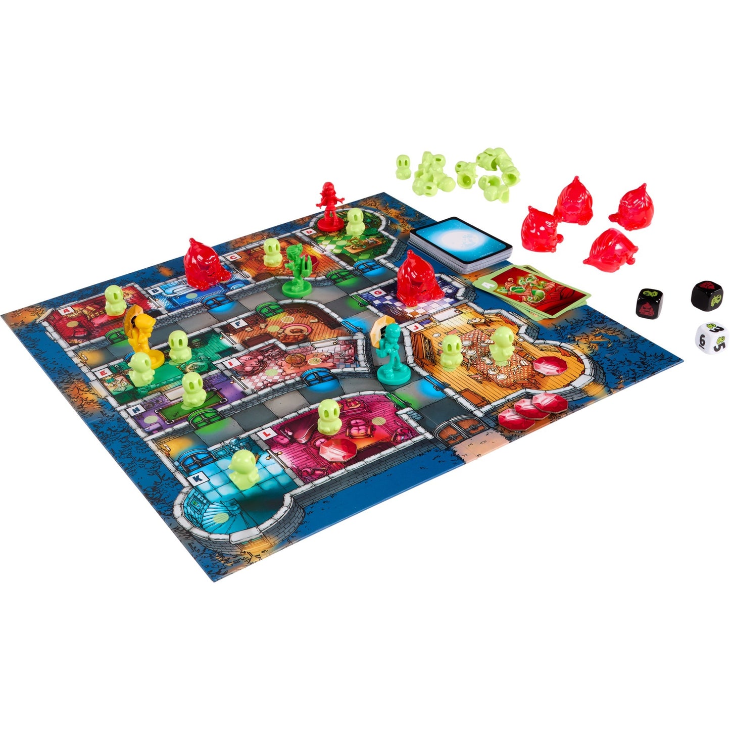 Mattel Games Geister, Geister, Schatzsuchmeister (Jubiläumsausgabe), Brettspiel