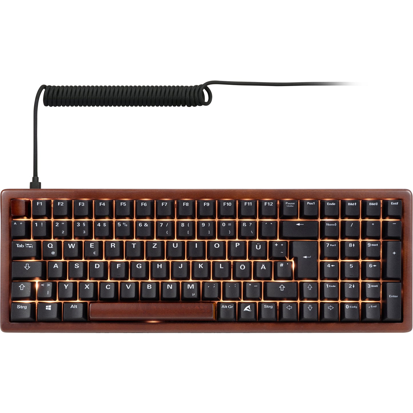 SKILLER SGK50 S2 Wood PBT, Gaming-Tastatur