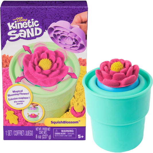 Kinetic Sand - Squish Blumen Set, Spielsand
