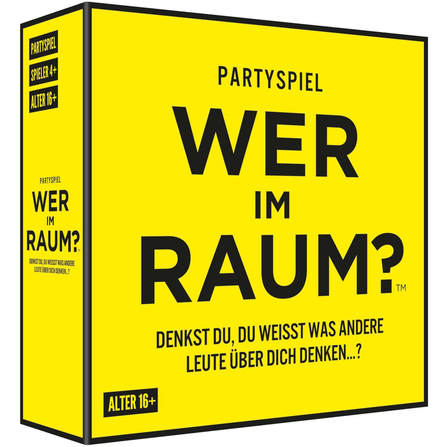 Wer im Raum? Denkst du du weisst,was andere über dich denken?, Partyspiel