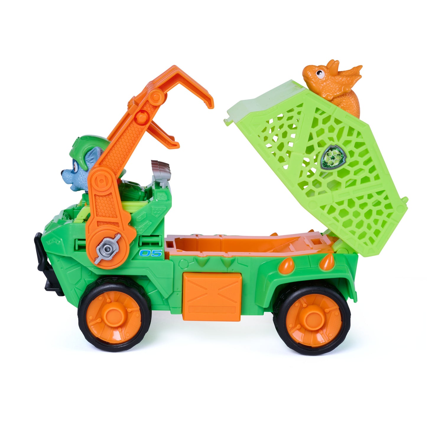 Paw Patrol: Der Dino Film - Rockys Dino-Rettungs-Recycler, Spielfahrzeug