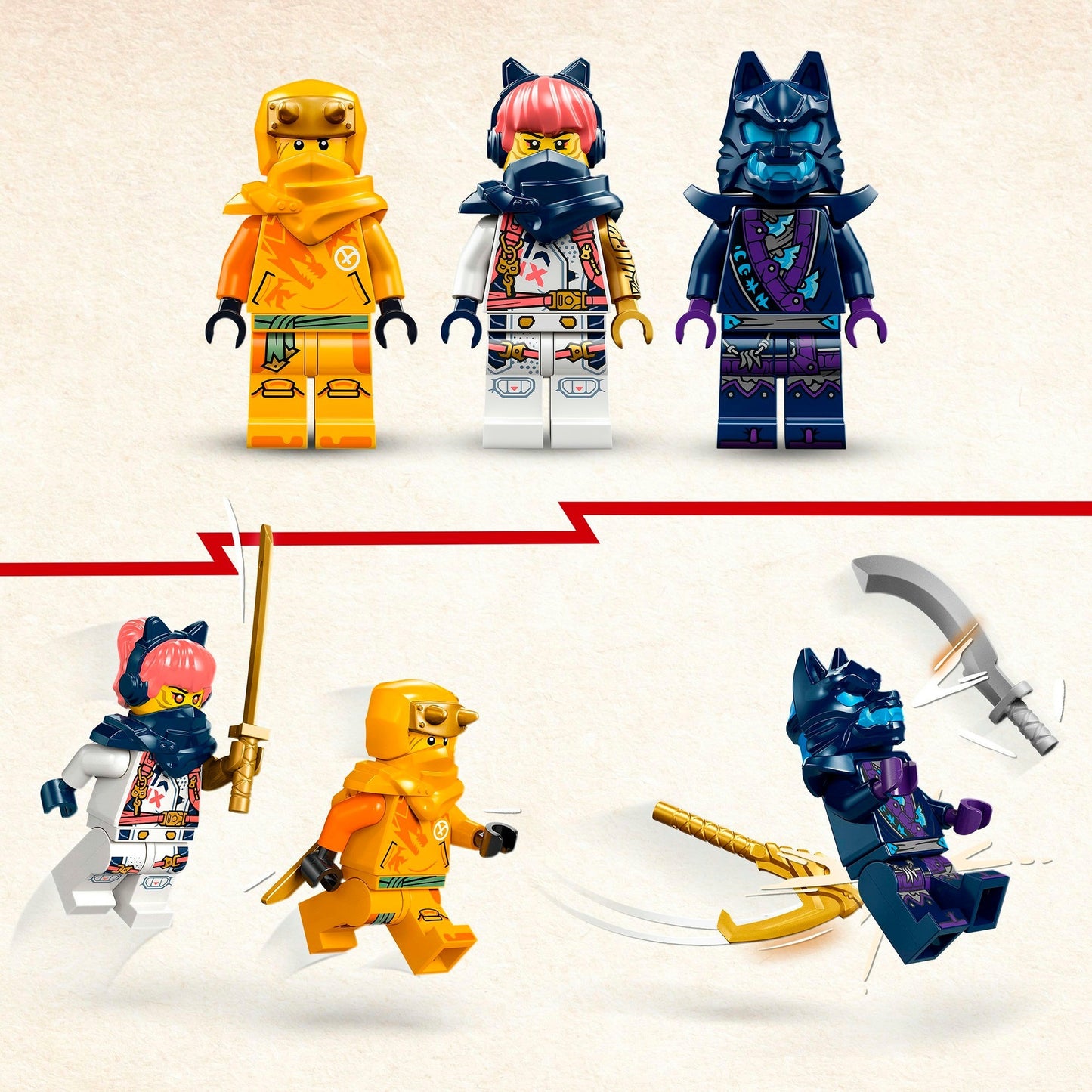 LEGO 71810 Ninjago Riyu der Babydrache, Konstruktionsspielzeug