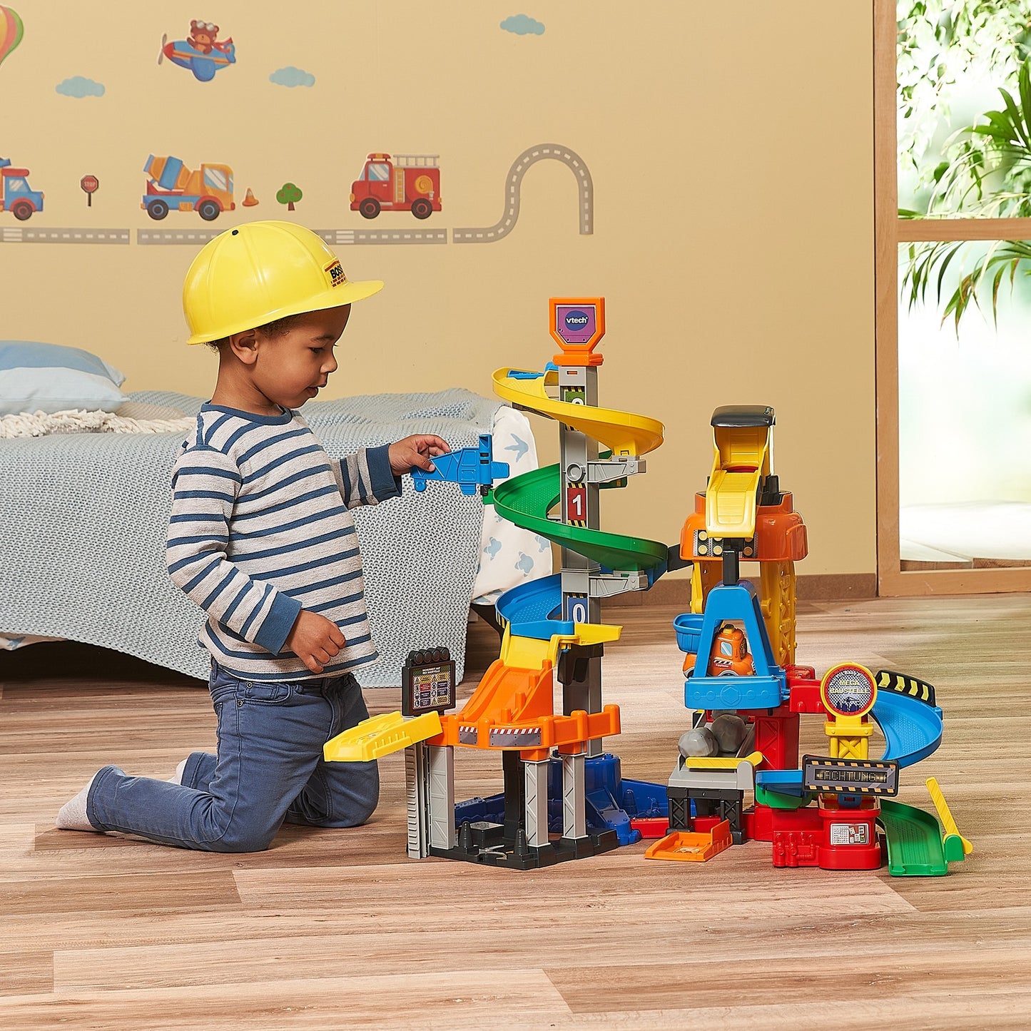 VTech Tut Tut Baby Flitzer - Mega Baustelle, Spielgebäude