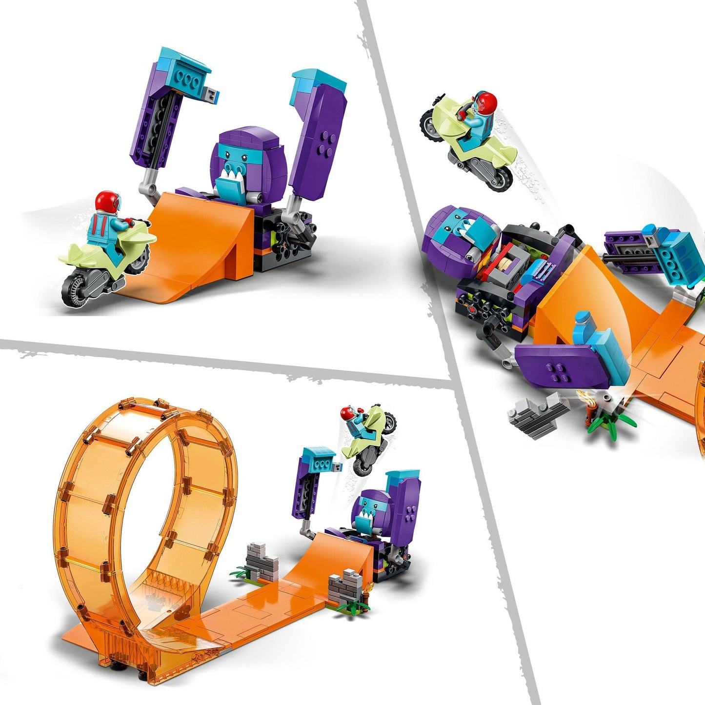 LEGO 60338 City Stuntz Schimpansen-Stuntlooping, Konstruktionsspielzeug