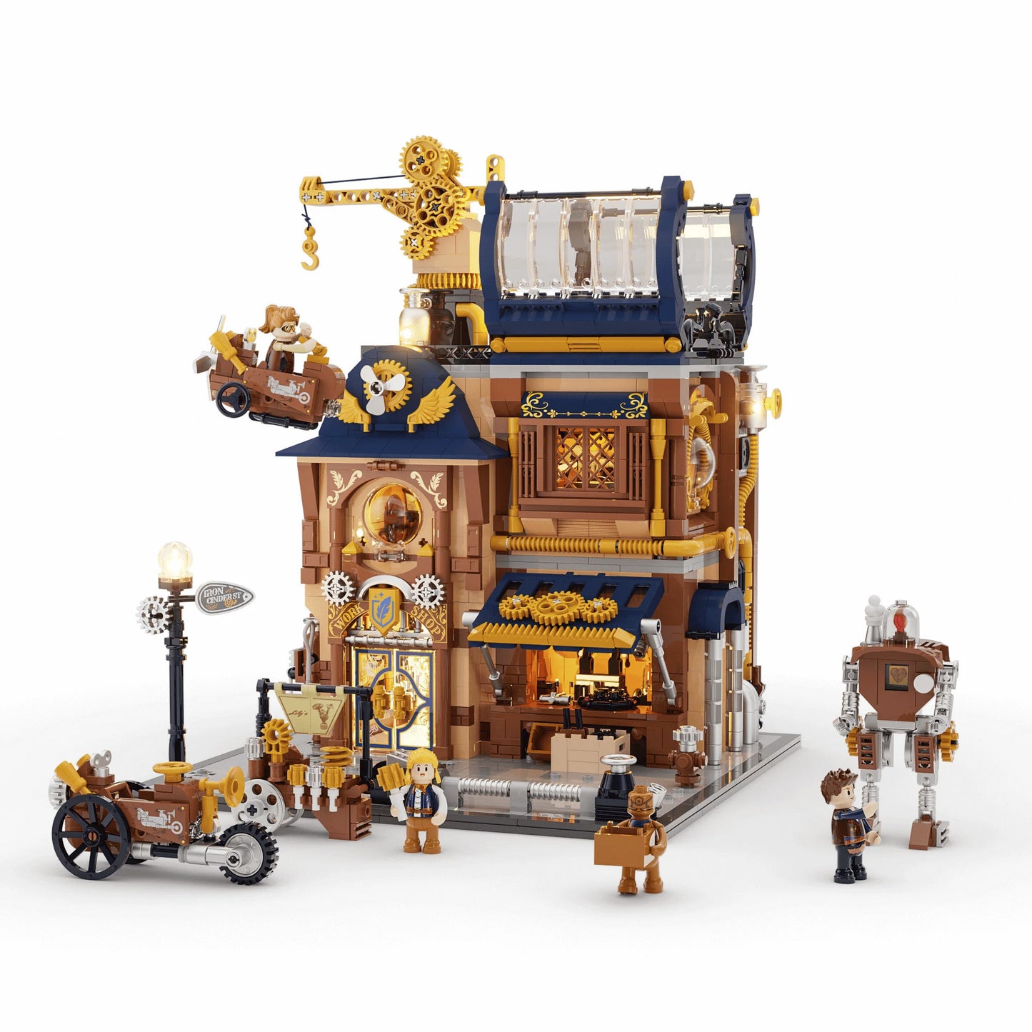 Steampunk-Mechanikwerkstatt, Konstruktionsspielzeug