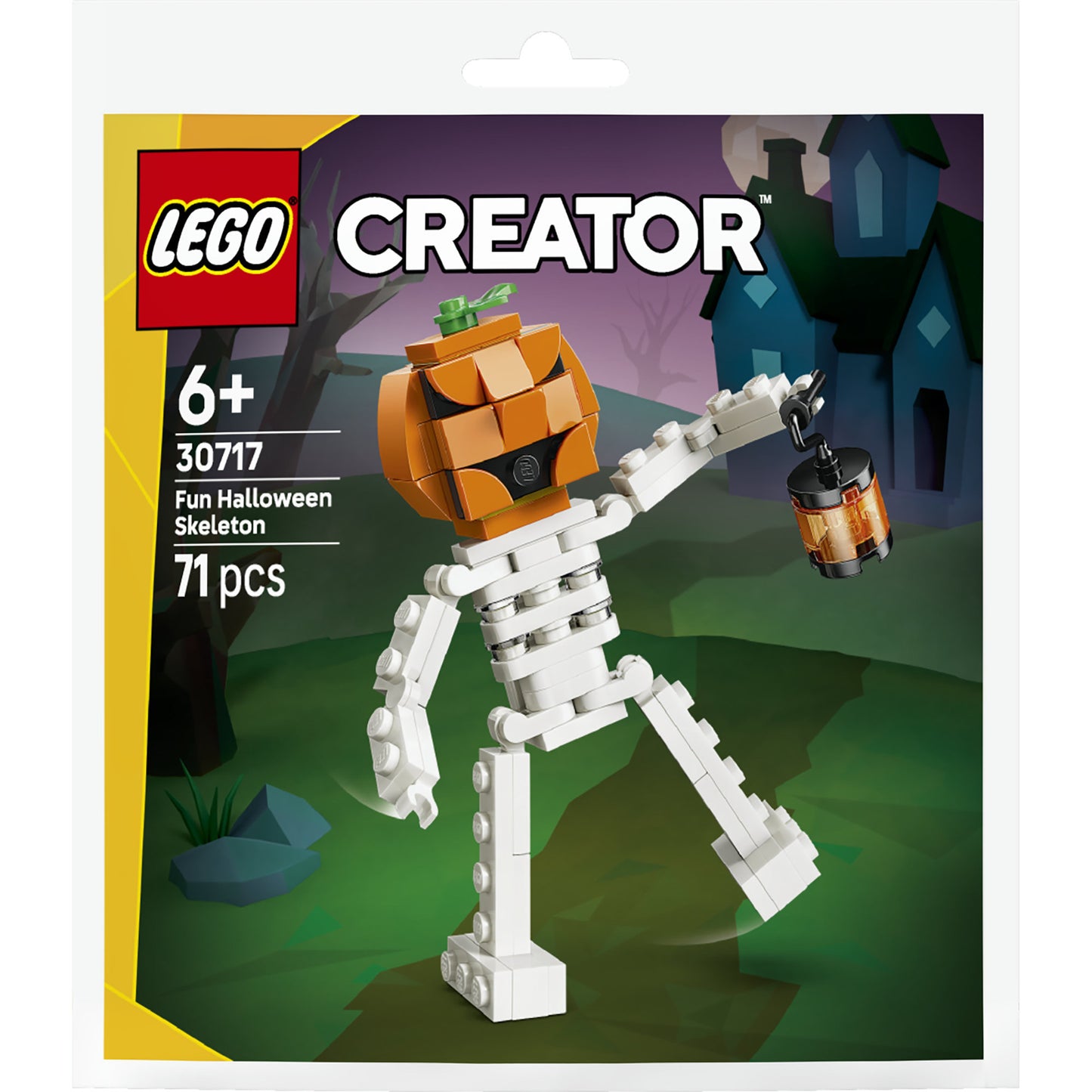 30717 Creator Lustiges Halloweenskelett, Konstruktionsspielzeug