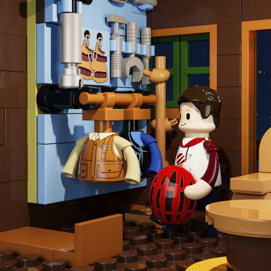 Berghütte , Konstruktionsspielzeug