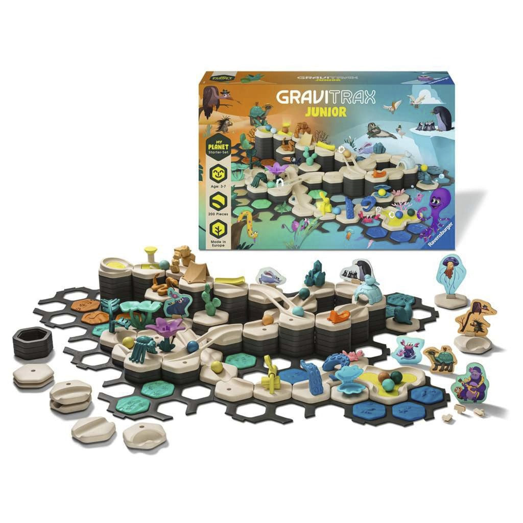 Ravensburger GraviTrax Junior Starter-Set XXL Planet, Bahn